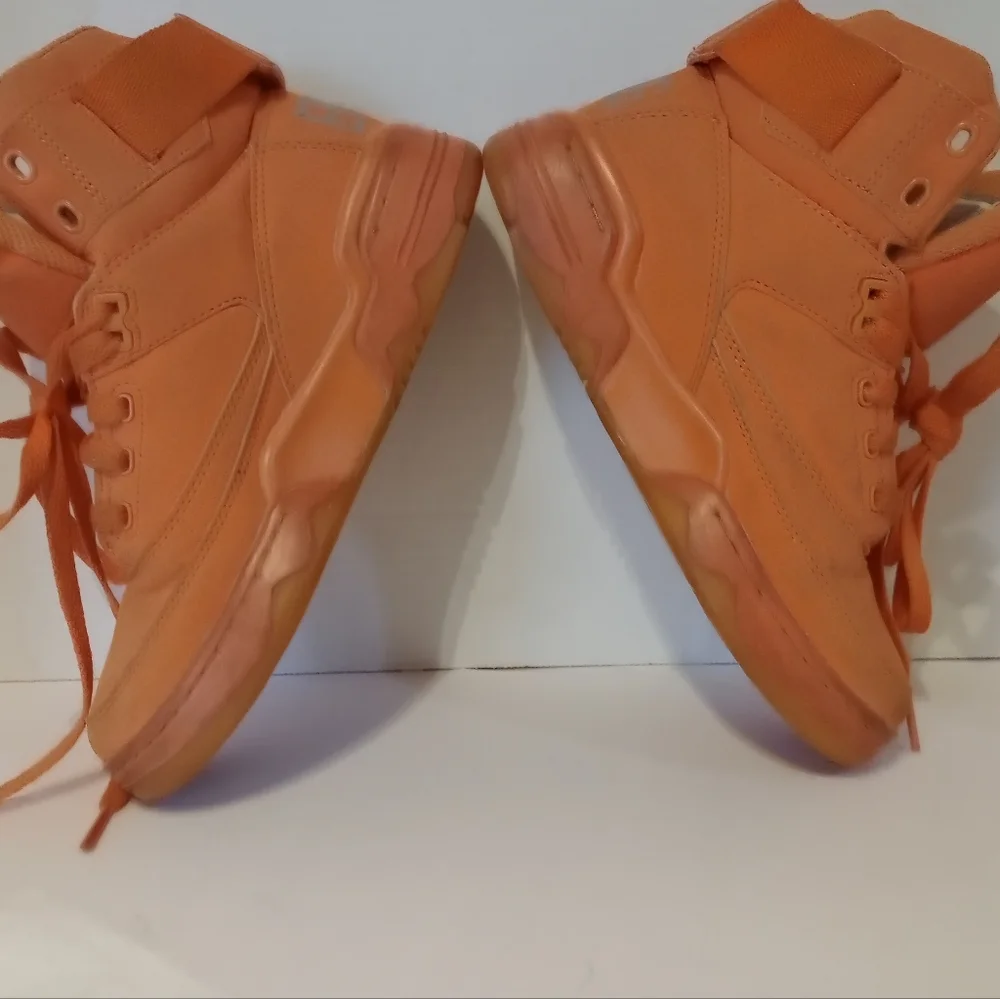 EWING 33‎ Orange High-Top Sneakers KIDS Sz.5
